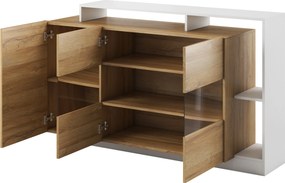 Komoda ALBINA 155 cm do Salonu Sypialni Dąb