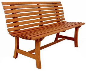 Naturalna drewniana ławka ogrodowa Moreno – Garden Pleasure