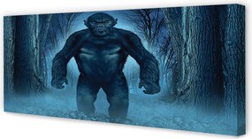 Obraz na płótnie Goryl w Lesie