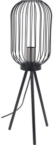 Lampa metalowa trójnożna, 36 cm