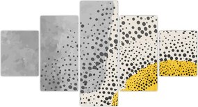 Obraz - Abstrakcyjny obraz plaży N⁰3 (125x70 cm)