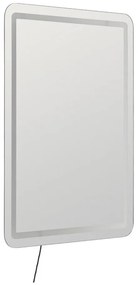 Lustro ścienne z oświetleniem 60x80 cm – Ixia