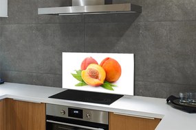 Panel szklany do Kuchni Złocista Morela