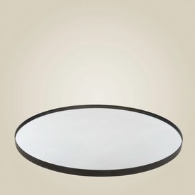 Lustro okrągłe NOOR, metalowa rama, Ø 80 cm