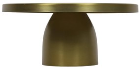 Patera na ciasto na nodze ZACE, złota, Ø 30 cm