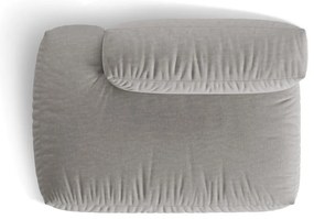 Ciemnoniebieski aksamitny moduł sofy (lewostronny) Martina – Micadoni