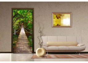 Tapeta fotograficzna pionowa Green bridge, 90 x 202 cm