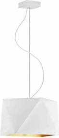 Lampa wisząca glamour z abażurem - S6-G96