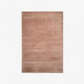 Prostokątny Dywan Z Poliestru Daroca Jasnoróżowy & 160 X 230 Cm - Sklum