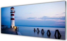Szkło Dekoracyjne do Kuchni Wieża Latarni Morskiej