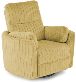 Musztardowy rozkładany fotel wypoczynkowy R5-D09