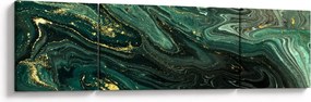 Obraz - Zielony marmur (170x50 cm)