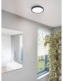 Czarna lampa sufitowa LED FUEVA 5 – EGLO