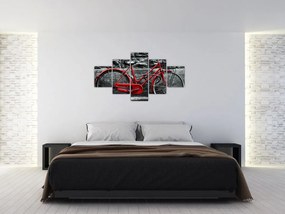 Obraz - Zabytkowy rower (125x70 cm)