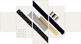 Obraz - Kształty geometryczne N⁰5 (125x70 cm)