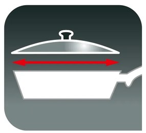 Szklana pokrywka ø 30 cm – Tefal