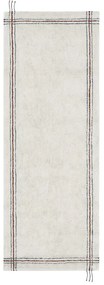 Kremowy bawełniany chodnik tkany ręcznie odpowiedni do prania 80x230 cm Cuisine Natural – Lorena Canals