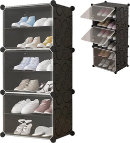 Modułowa szafka na buty 6 poziomów Corato