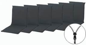 ELEGANT 2430 low - zestaw 6 poduszek na krzesła i fotele