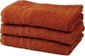 Ręcznik kąpielowy SOFT 70x125 cm brązowy, 100% bawełna