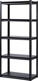 Metalowe Regały Garażowe SucceBuy 41 cm G x 81 cm W x 183 cm W 5-Poziomowe Regały Garażowe