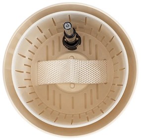 Plastia Doniczka samonawadniająca Tolita Air kremowy, śr. 19 cm, śred. 19 cm