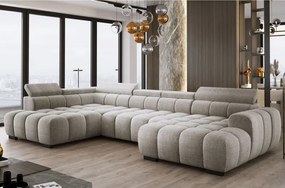 Narożnik BULL XL Lewostronny z elektryczną funkcją regulacji tkanina Eden 12 WERSAL