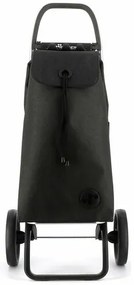 Torba na zakupy Rolser I-Max Tweed 2 Logic RSG nakółkach, czarna
