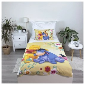 Bawełniana pościel dziecięca do łóżeczka 100x135 cm Winnie-the-Pooh – Jerry Fabrics