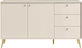 Komoda SFERA 156,2 cm do Salonu Sypialni Odcienie beżu