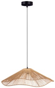 Lampa sufitowa VELTO pleciony klosz, 55 cm