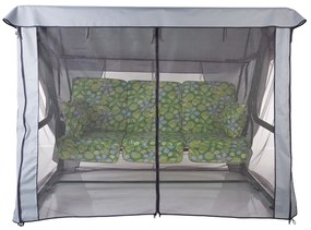 Dach z moskitierą do huśtawki ogrodowej 228 x 126 cm Rimini / Venezia D031-06CW PATIO