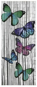 Bambusowa zasłona do drzwi 200x90 cm Butterflies – Maximex