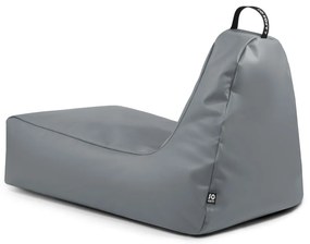 Pomarańczowy worek do siedzenia z imitacji skóry Chill XXL – So Soft?