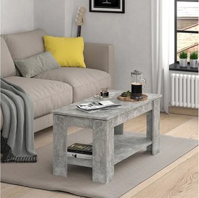 Stolik kawowy beton 100x50x50 lorenz