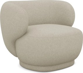 Beżowy fotel Hina – Makamii