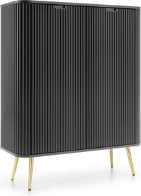 Komoda ZENZERO 103 cm do Salonu Sypialni Czarny