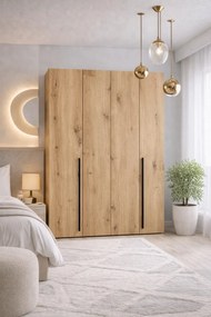 Szafa ANCONA - Dąb artisan / 200 cm