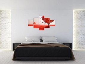 Obraz - Drzewo miłości (125x70 cm)