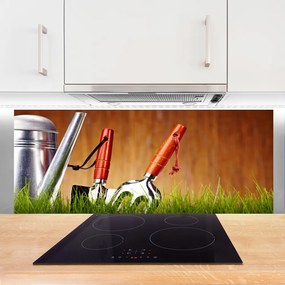 Panel Szklany do Kuchni Rustykalny Ogród i Natura