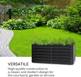 Blumfeldt Terrabox 120x60x60 cm Skrzynia na warzywa Antracyt
