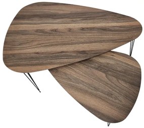 Zestaw 2 stolików kawowych