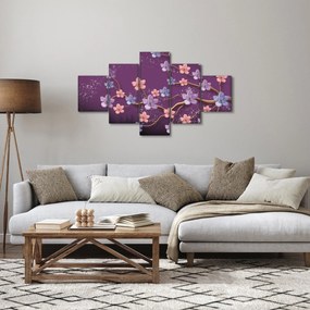 Obraz - Wiosenny zmierzch (125x70 cm)