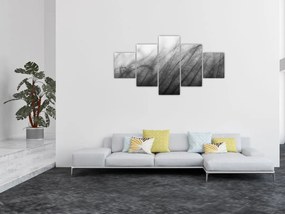 Obraz - Trawa na wietrze (125x70 cm)