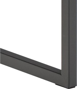 Czarna konsola w dekorze jesionu 40x140 cm Darlington – Actona