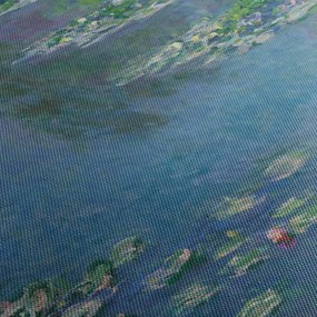 Obraz - Claude Monet, Water Lilies, reprodukcje (170x50 cm)
