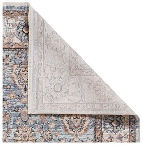 Niebiesko-kremowy chodnik 60x230 cm Vintage – Think Rugs