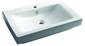 Bathco 0023 - Umywalka wpuszczana MANCHESTER 70x45 cm porcelanowa/biała