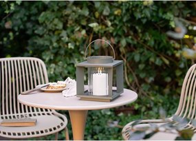 Metalowo-szklany lampion (wysokość 20,5 cm) Lohals – House Nordic