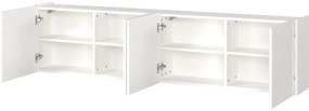 Biała szafka pod TV 183x45 cm Piana – Germania